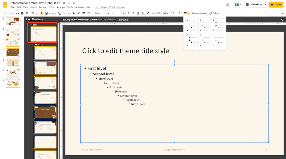 How To Edit Theme Builder Master Slides And Layouts In Google Slides