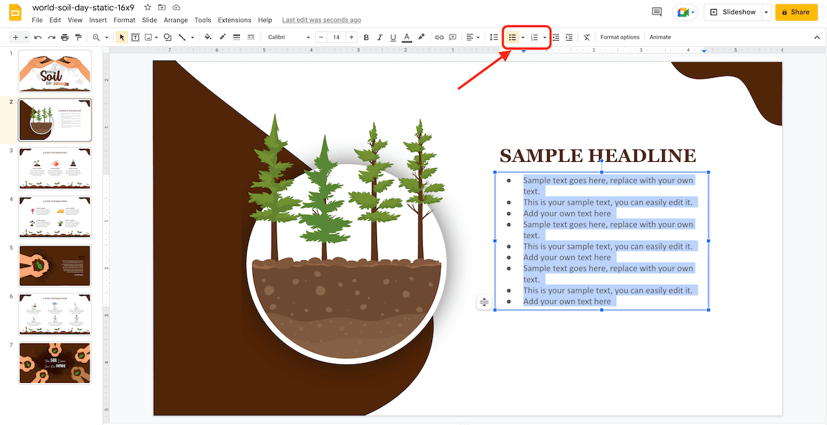 How To Add A Bulleted Or Numbered List In Google Slides