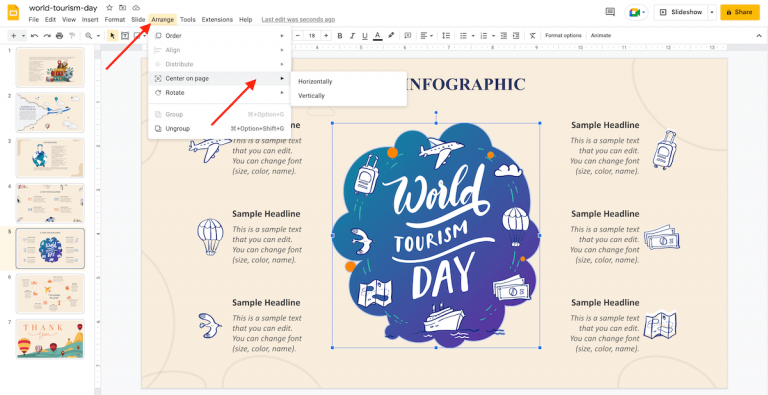 How To Arrange And Align Objects In Google Slides