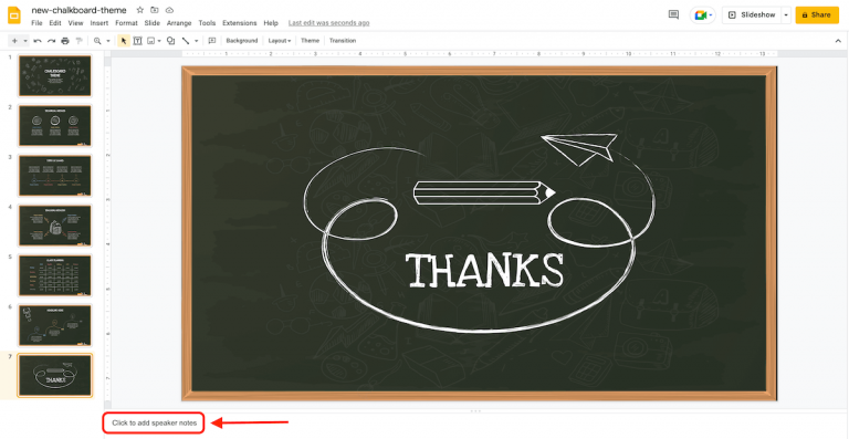 How to Add and Work with Speaker Notes in Google Slides