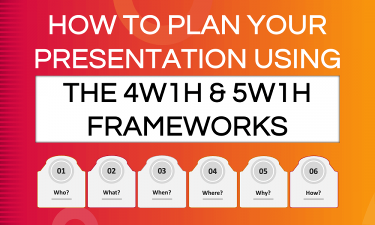 How to Plan Your Presentation Using the 4W1H & 5W1H Frameworks